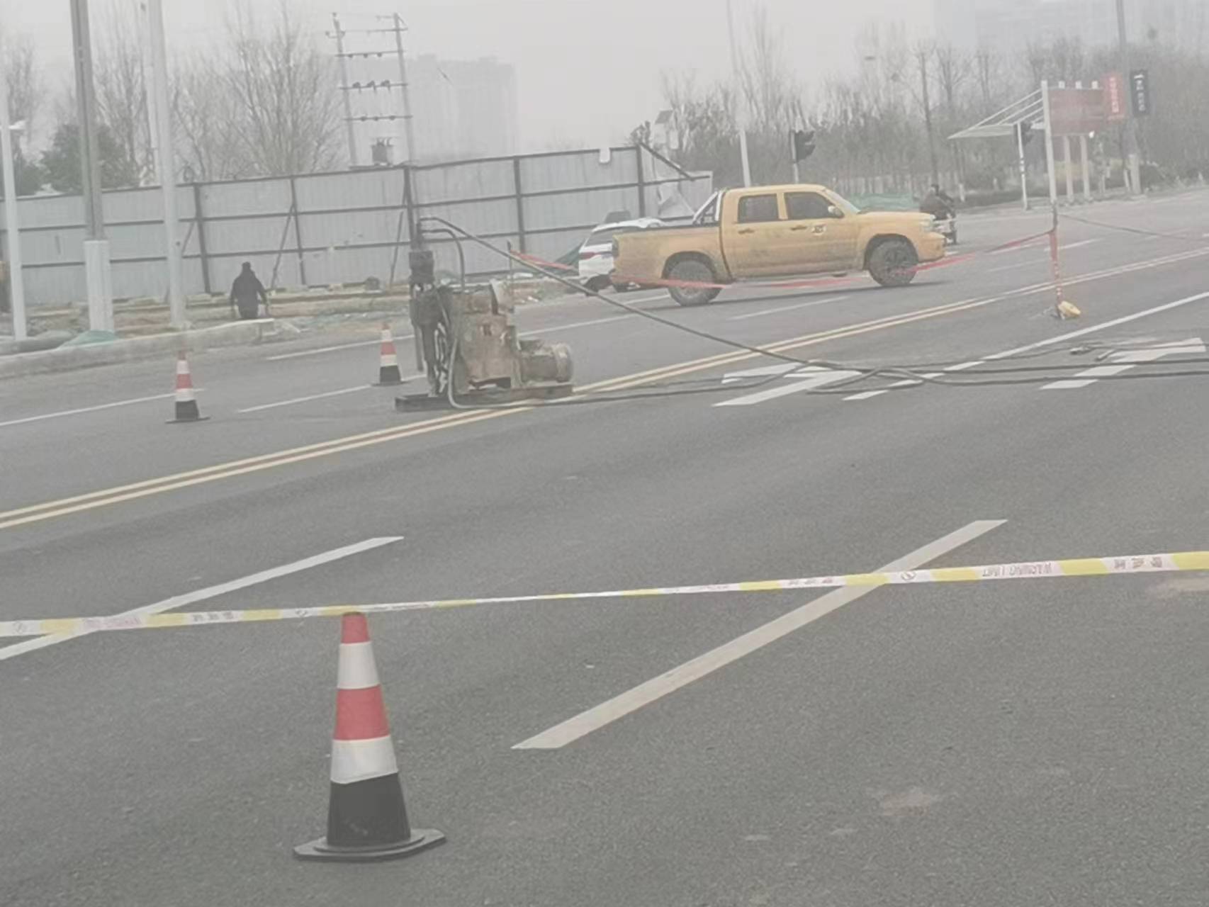 自流井高速公路路基注浆